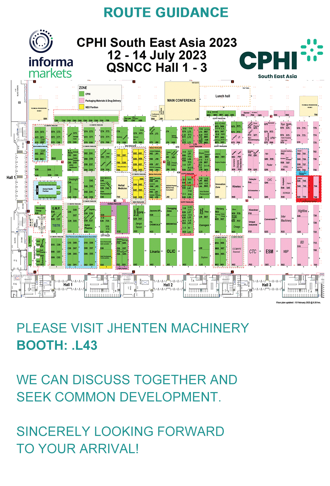 Jhenten Machinery invites you to CPHI South East Asia(圖6)