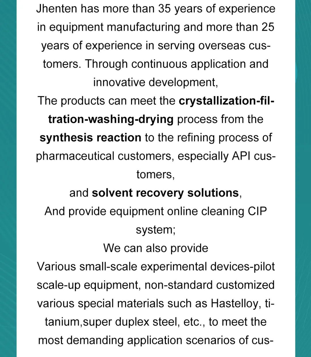 Jhenten Machinery  invites you to CPHI & PMEC China 2023！(圖6)